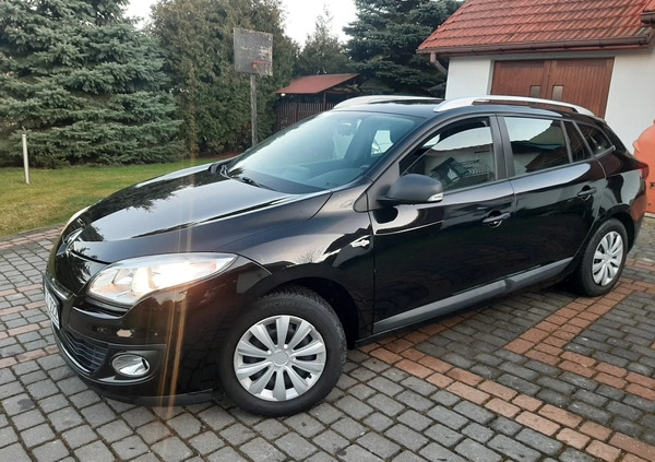 Renault Megane cena 29600 przebieg: 124000, rok produkcji 2012 z Kuźnia Raciborska małe 497